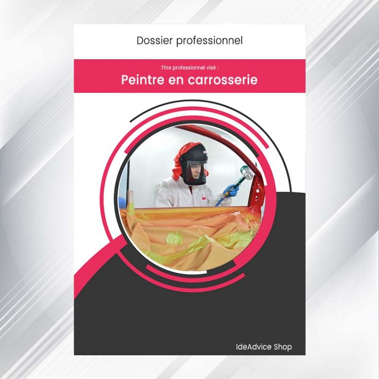 Dossier Professionnel Peintre En Carrosserie