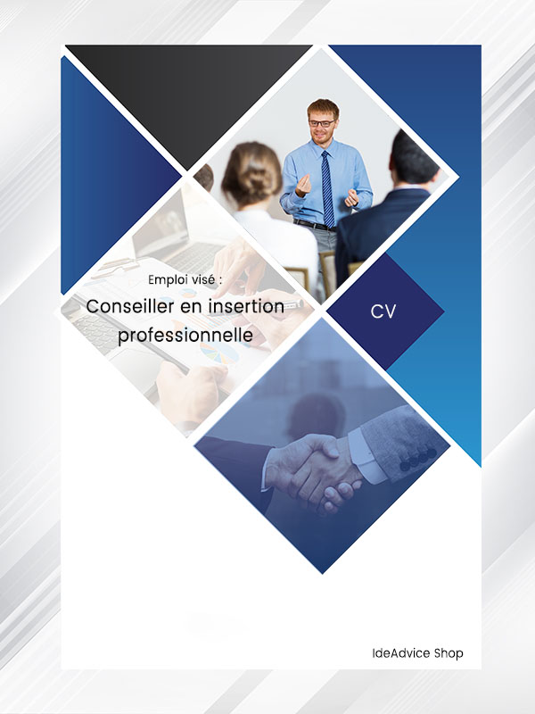 Modele Cv Conseiller En Insertion Professionnelle