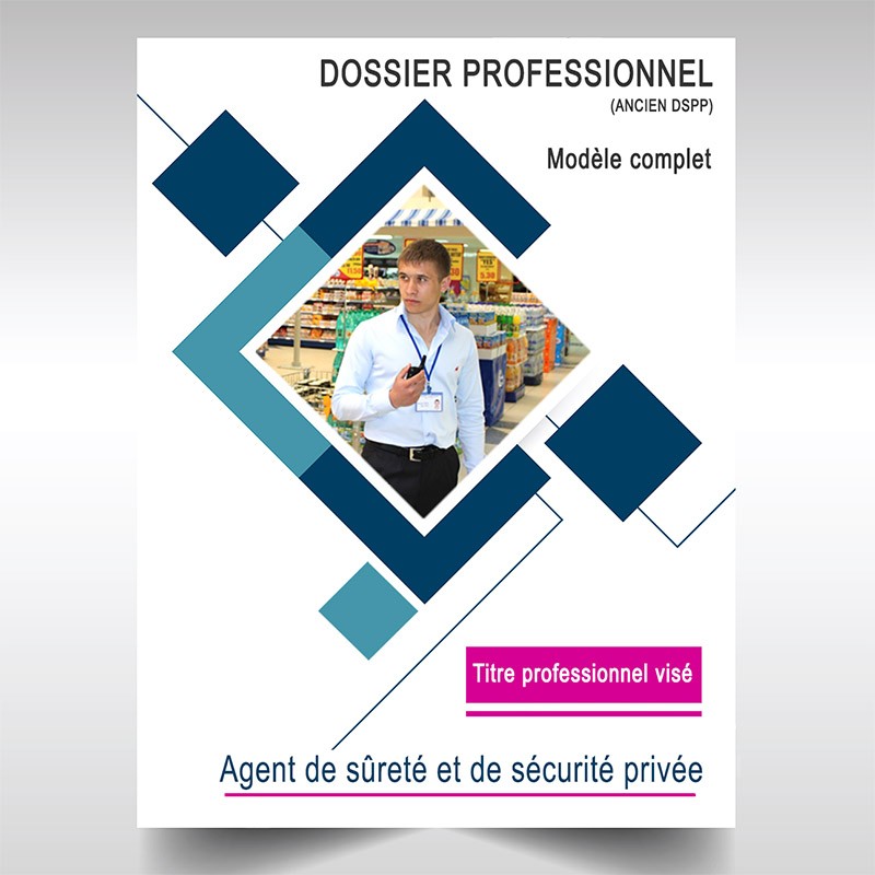 Exemple De Dossier Professionnel Agent De Surete Et De Securite Privee